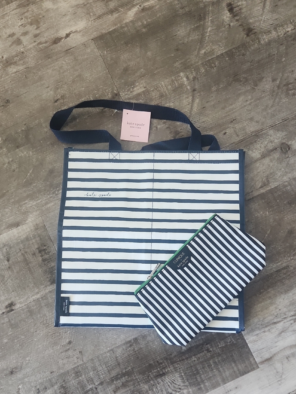 Grocery Tote +  Makeup Bag